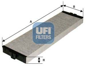 UFI 31.574.00 Fuel Filter For Porsche 924 Coupe