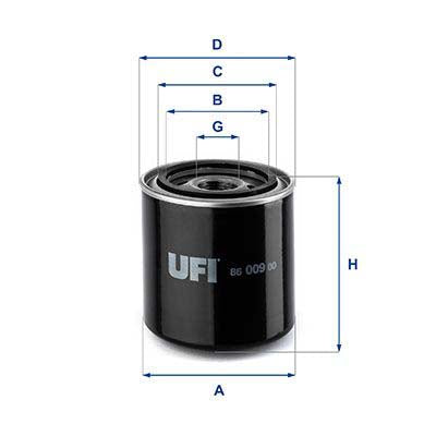 UFI 86.009.00 Oil Filter