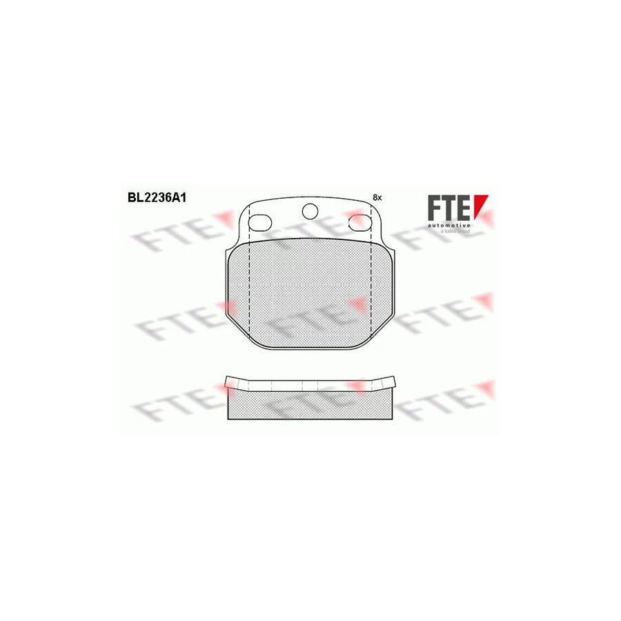 Fte BL2236A1 Brake Pad Set | ML Performance UK Car Parts