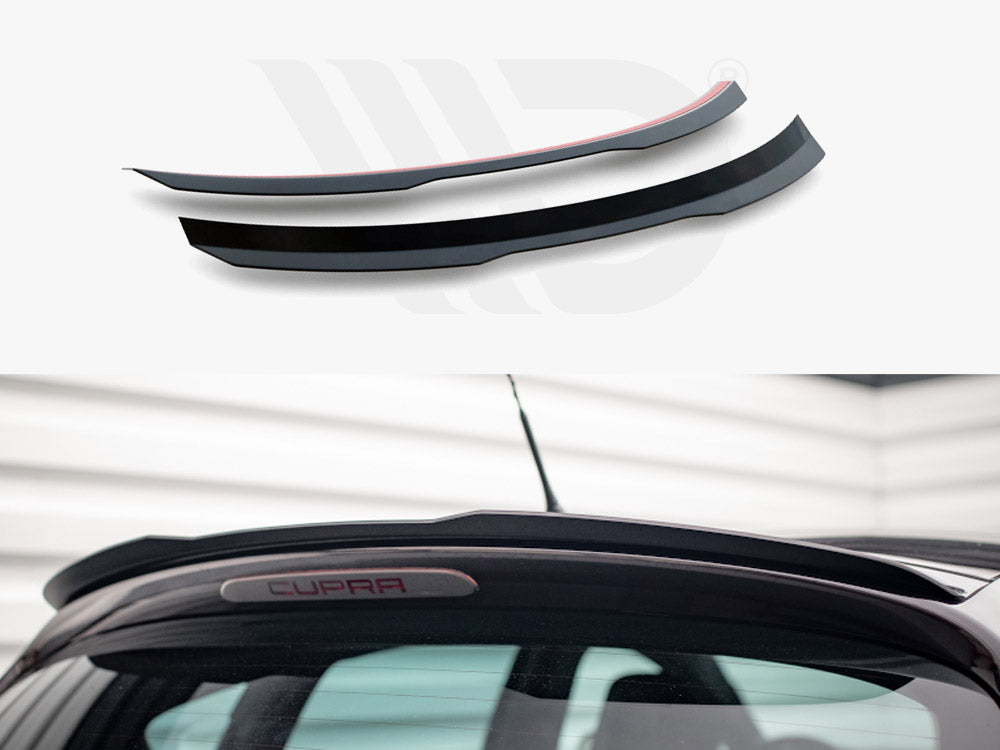 Maxton Design SE-LE-2F-FR-CAP1T Spoiler Cap Seat Leon MK2 Cupra / Fr Facelift | ML Performance UK Car Parts