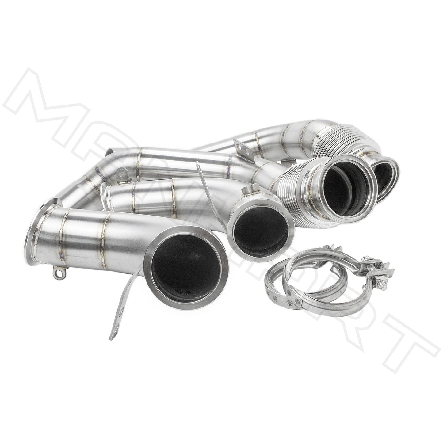 MANHART MH5F9511202 DOWNPIPES RACE FOR BMW F95 / F96 X5M / X6M (COMPETITION) CAT-REPLACEMENT (PART 1 OF 2)