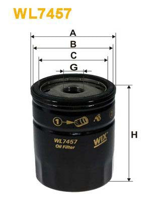 WIX Filters WL7457 Oil Filter