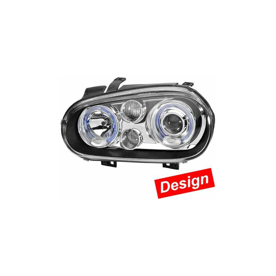 Hella 1LL 009 300-071 Headlight For VW Golf