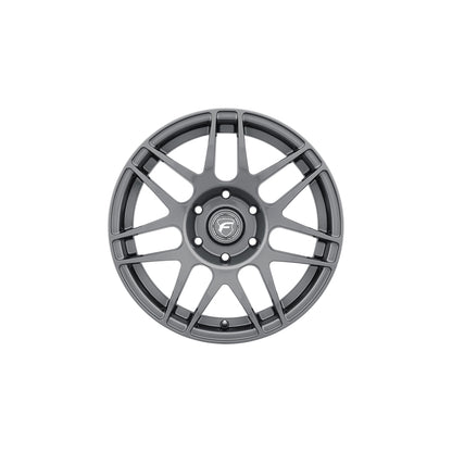 Forgestar F17377084P00 17x7 F14 Drag Semi Concave 6x139.7 ET0 BS4 Gloss Anthracite Drag Racing Wheel