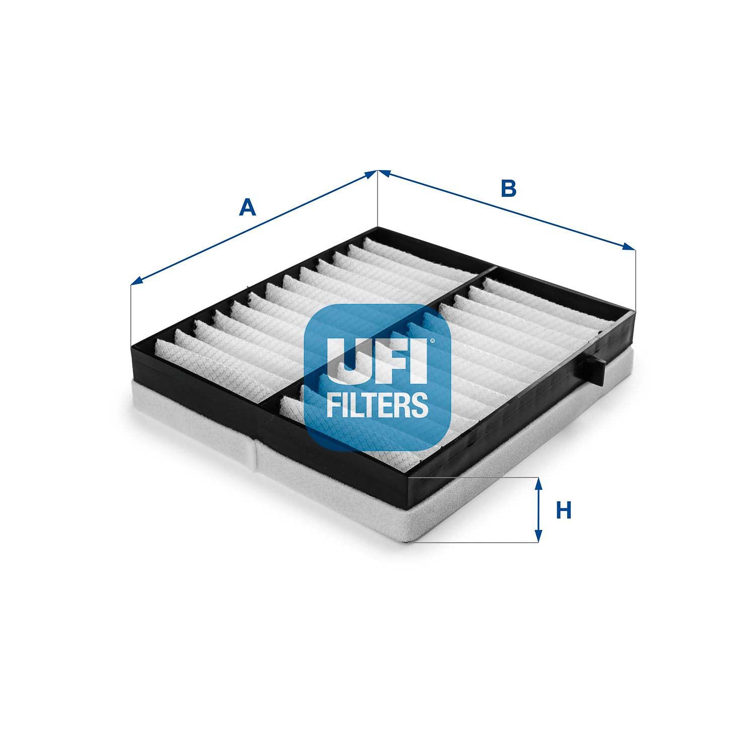 UFI 53.100.00 Pollen Filter Suitable For Mercedes-Benz Ml-Class (W163)