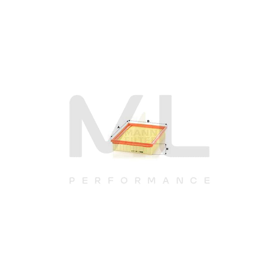 MANN-FILTER C 25 015 Air Filter for RENAULT Latitude Filter Insert | ML Performance Car Parts