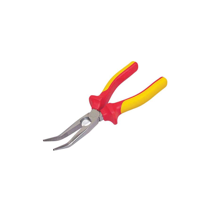 STANLEY® STA084008 FatMax® Bent Long Nose Pliers VDE 200mm | ML Performance UK