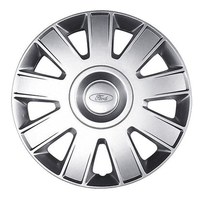 GENUINE FORD 1357462 FOCUS SET OF 4 WHEEL COVER TRIMS, SILVER, FITS 15" STEEL WHEELS | ML Performance UK