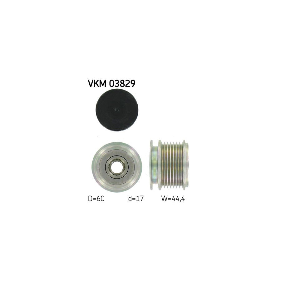 Skf Vkm 03829 Alternator Freewheel Clutch | ML Performance UK Car Parts