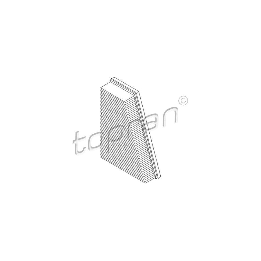 TOPRAN 720 974 Air Filter | ML Performance UK Car Parts