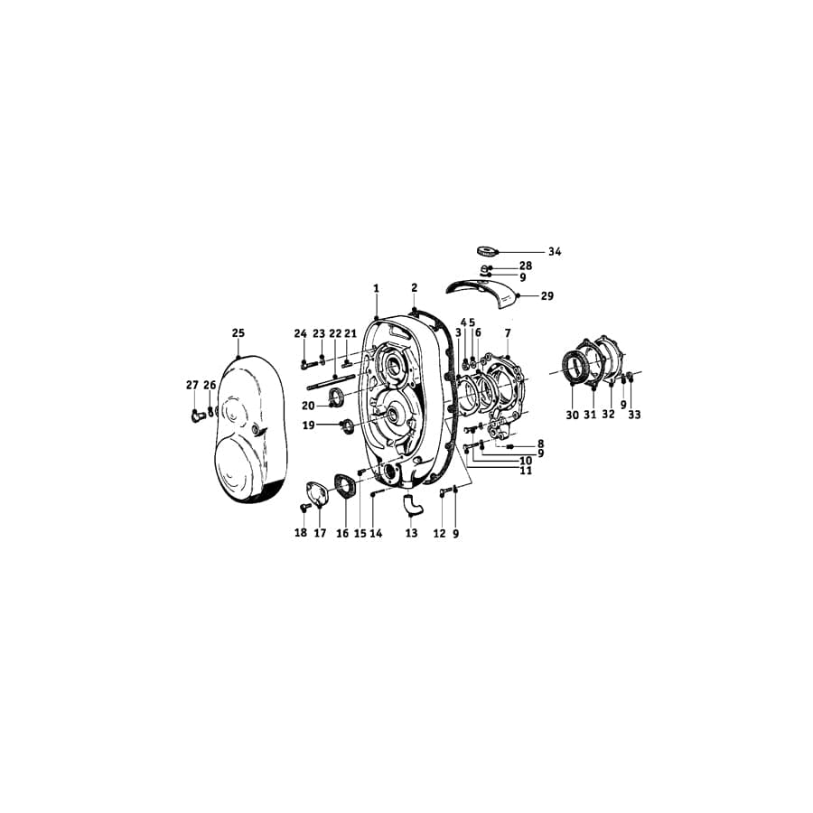 Genuine BMW 11110001177 Stud Bolt (Inc. R50 S, R51/3 & R68) | ML Performance UK Car Parts