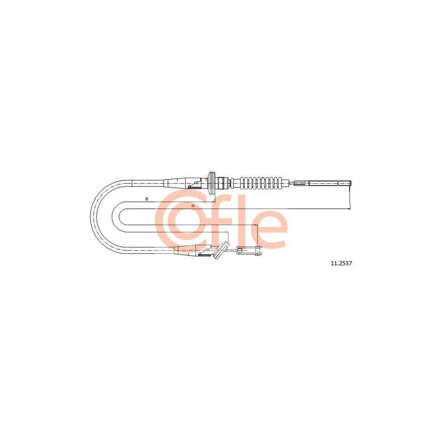 Cofle 11.2537 Clutch Cable