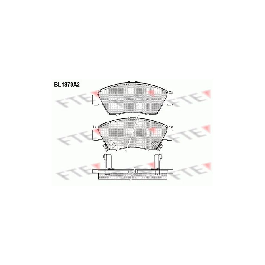 Fte BL1373A2 Brake Pad Set | ML Performance UK Car Parts