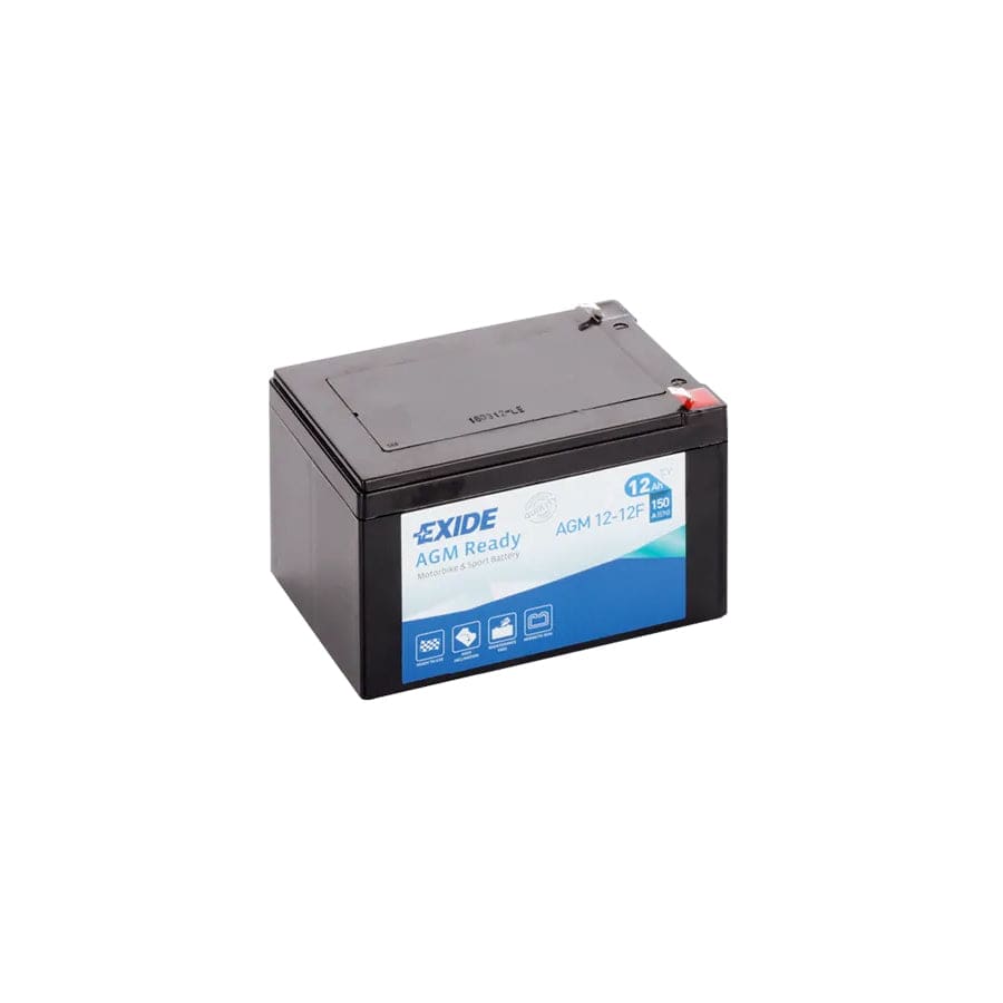 Exide AGM1212F Motorcycle Battery 12V 12AH 150A (4924) | ML Performance UK Car Parts