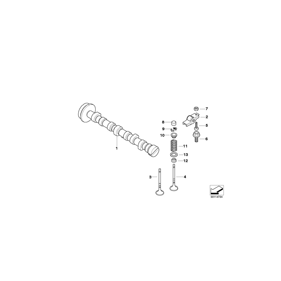 Genuine BMW 11347791051 R50 Valve Spring (Inc. One D) | ML Performance UK Car Parts