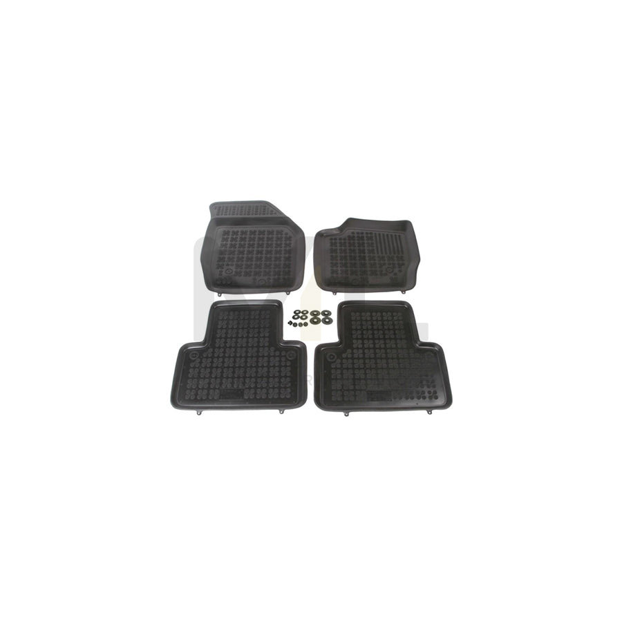 REZAW PLAST Tailored 200405 Floor mat set for VOLVO XC90 I (C, 275) Elastomer, Front and Rear, Quantity: 4, Black | ML Performance Car Parts