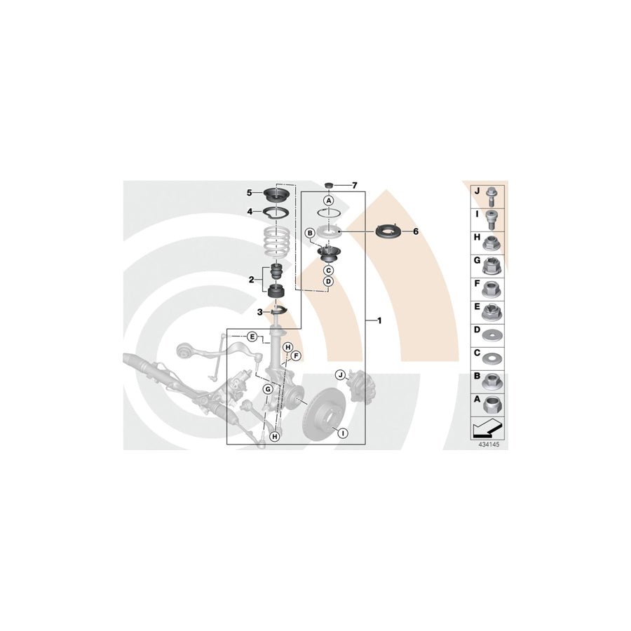 Genuine BMW 31302405876 E91 Repair Kit, Additional Damper Guard Tube VALUE LINE (Inc. 318d, 320d & 335i) | ML Performance UK