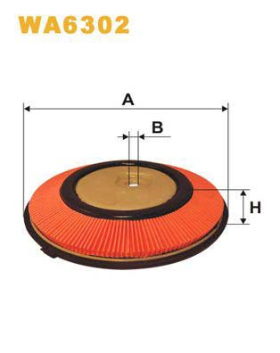 WIX Filters WA6302 Air Filter