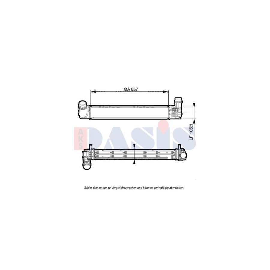 AKS Dasis 187039N Intercooler For Renault Megane | ML Performance UK