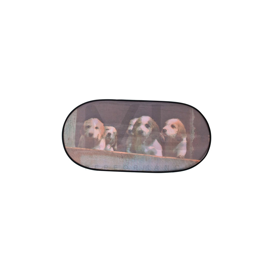 WALSER 16703 Car sun shade Dogs, Multi-coloured, Polyester, Quantity: 1 | ML Performance Car Parts