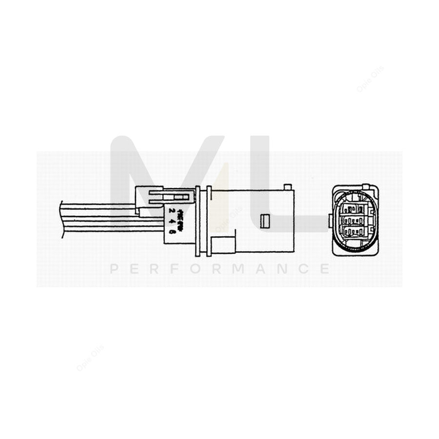 NTK Lambda Sensor - Oxygen / O2 Sensor UAA0004-PS002 (NGK 92043) | ML Car Parts UK | ML Performance