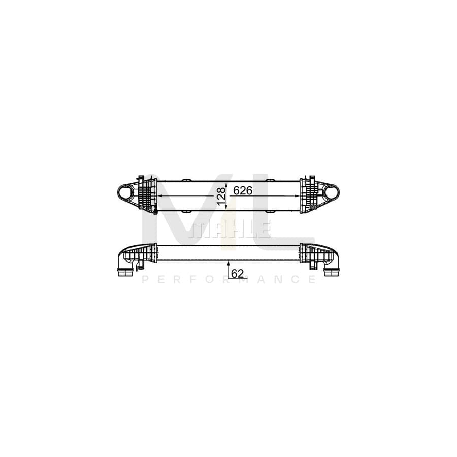 MAHLE ORIGINAL CI 356 000S Intercooler | ML Performance Car Parts