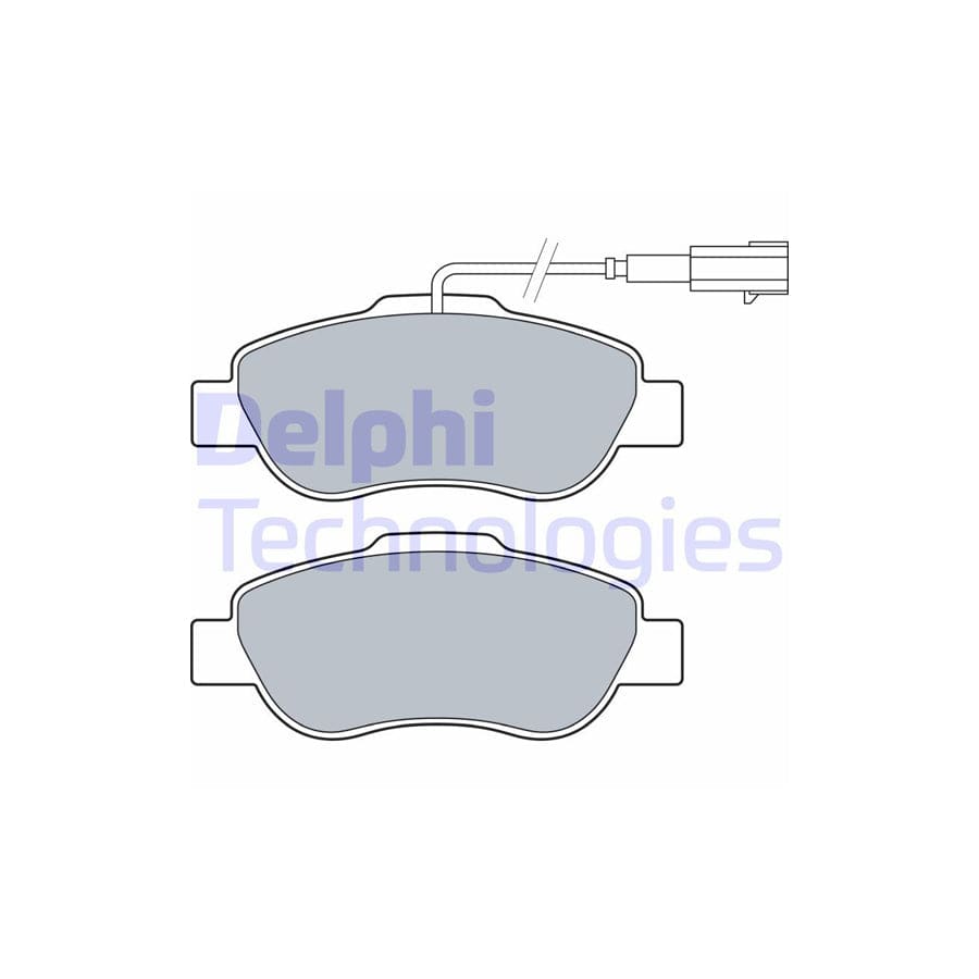 Delphi Lp3412 Brake Pad Set