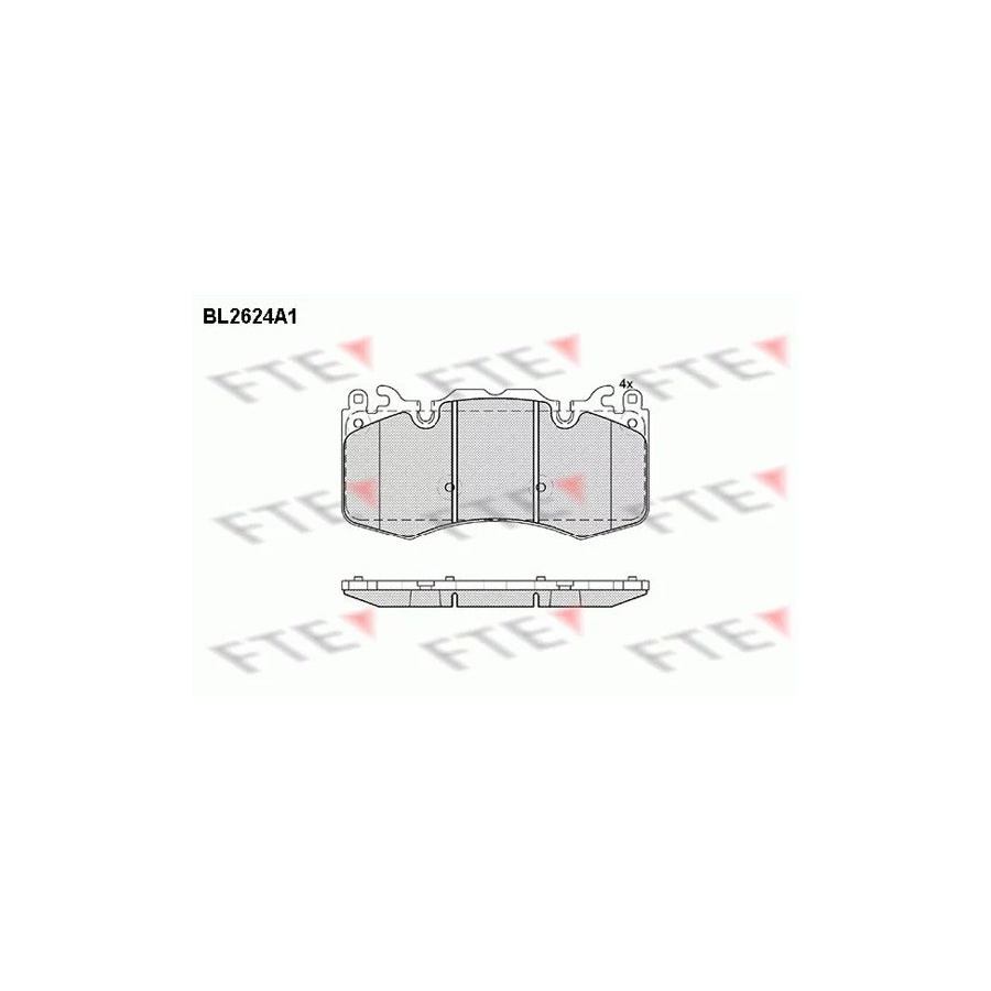 Fte 9010872 Brake Pad Set | ML Performance UK Car Parts