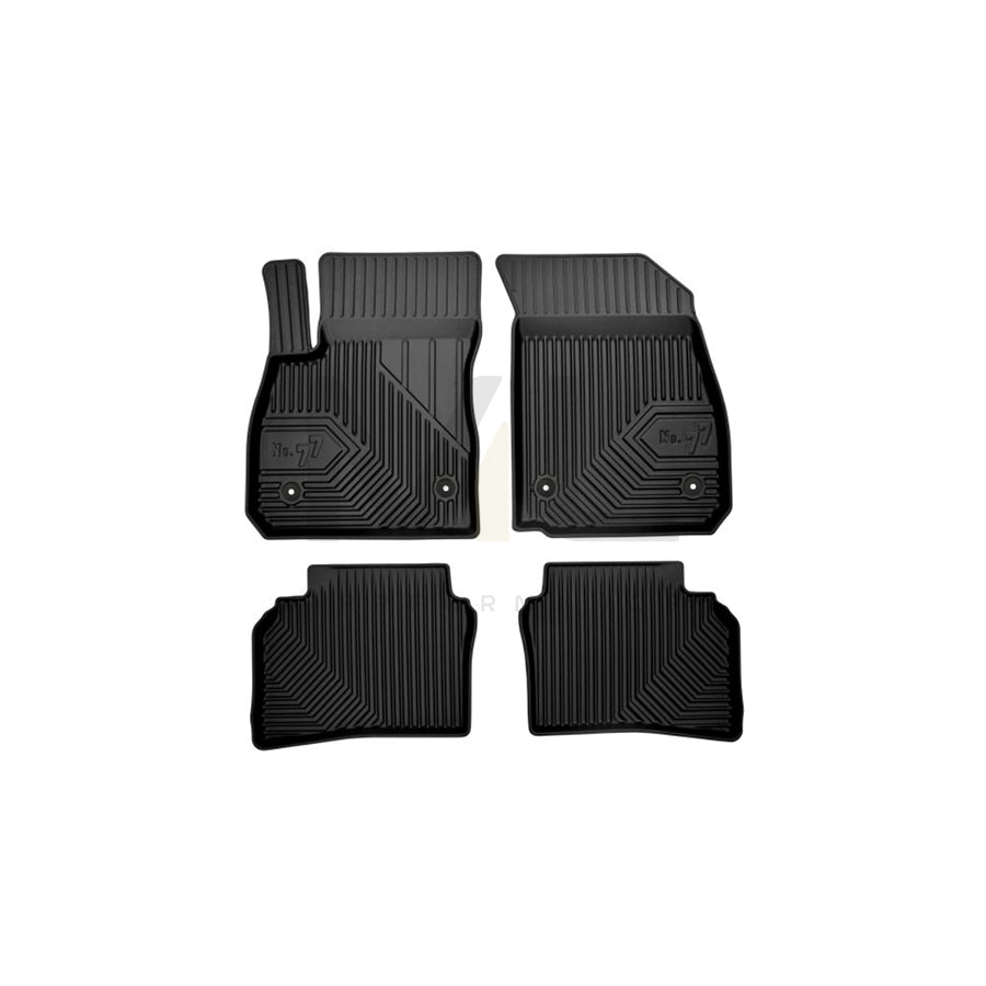 FROGUM Tailored 77407510 Floor mat set for OPEL INSIGNIA Elastomer, Front and Rear, Quantity: 4, Black | ML Performance Car Parts