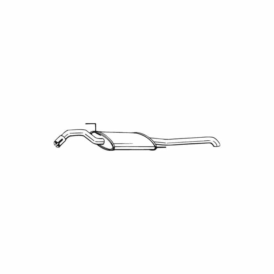 Bosal 279-461 Rear Silencer For Vw Passat