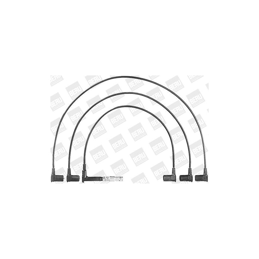 Beru ZEF634 Ignition Cable Kit