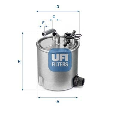 UFI 55.394.00 Fuel Filter