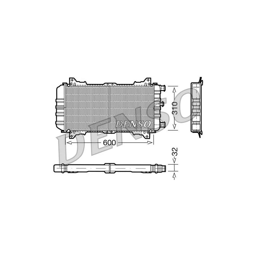 Denso DRM10018 Drm10018 Engine Radiator For Ford Escort | ML Performance UK