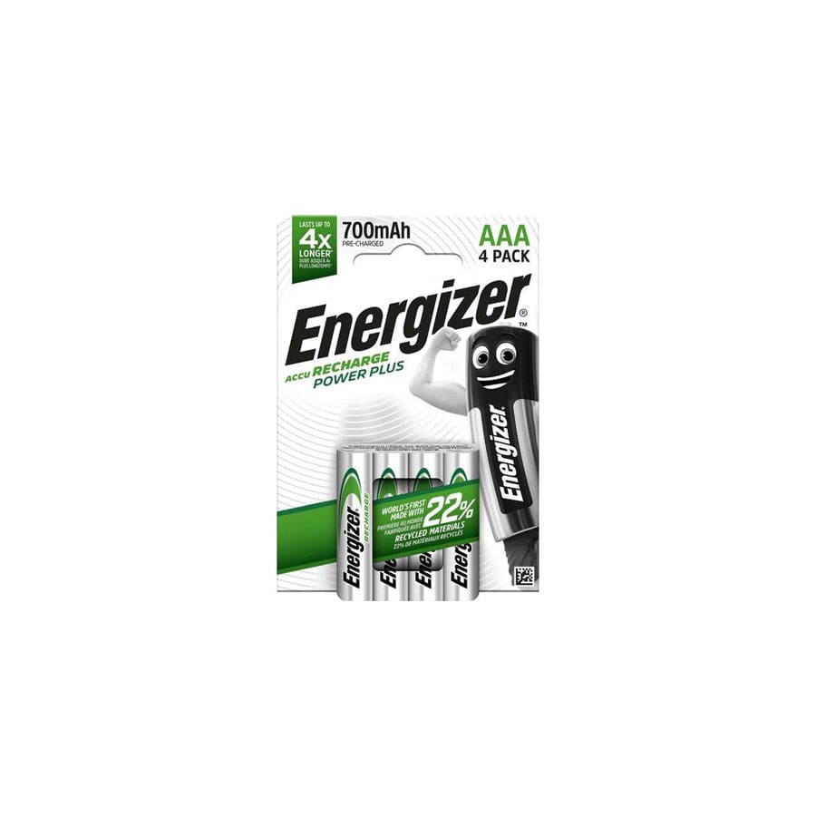 Energizer AAA 700 mAh Accu Recharge extreme (Card of 4) | ML Performance UK Car Parts