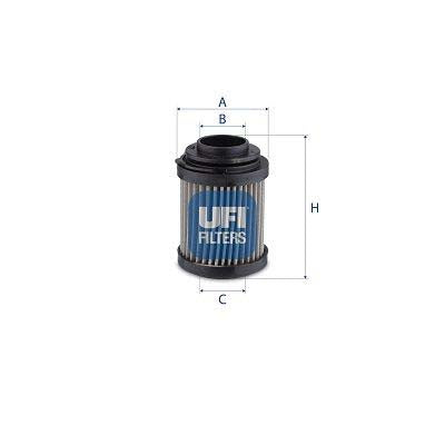 UFI 83.064.00 Filter, Operating Hydraulics