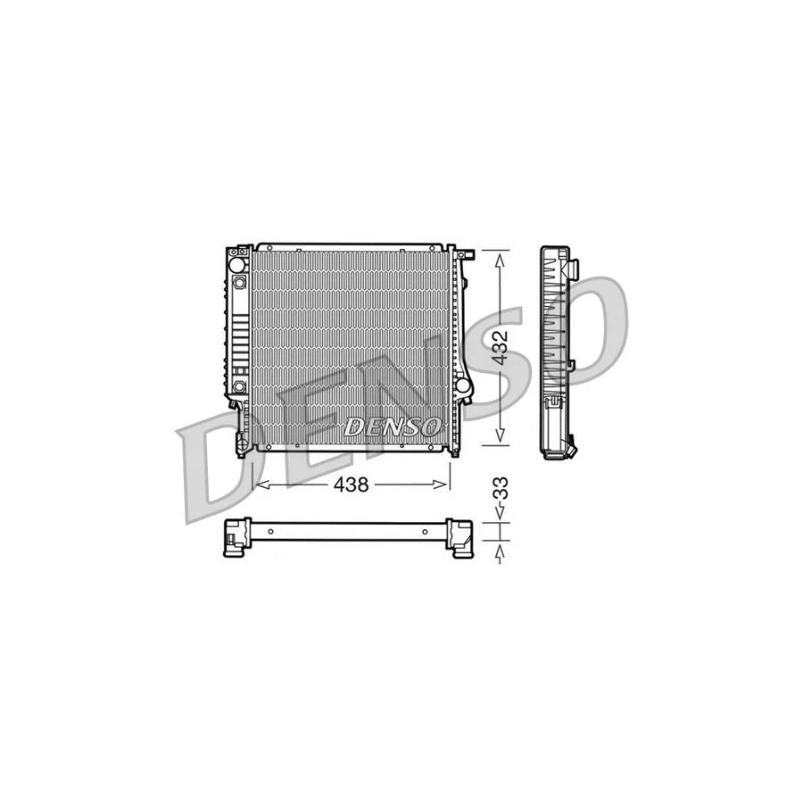 Denso DRM05021 Drm05021 Engine Radiator For Bmw 3 Series | ML Performance UK