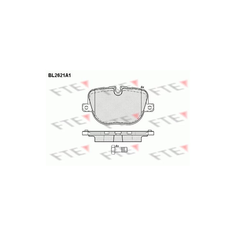 Fte 9010869 Brake Pad Set | ML Performance UK Car Parts