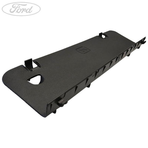 GENUINE FORD 1456616 TRANSIT FRONT DOOR STEP SCUFF PANEL SATIN BLACK 06-14 | ML Performance UK