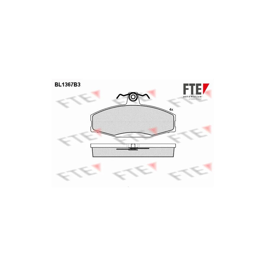 Fte BL1367B3 Brake Pad Set | ML Performance UK Car Parts