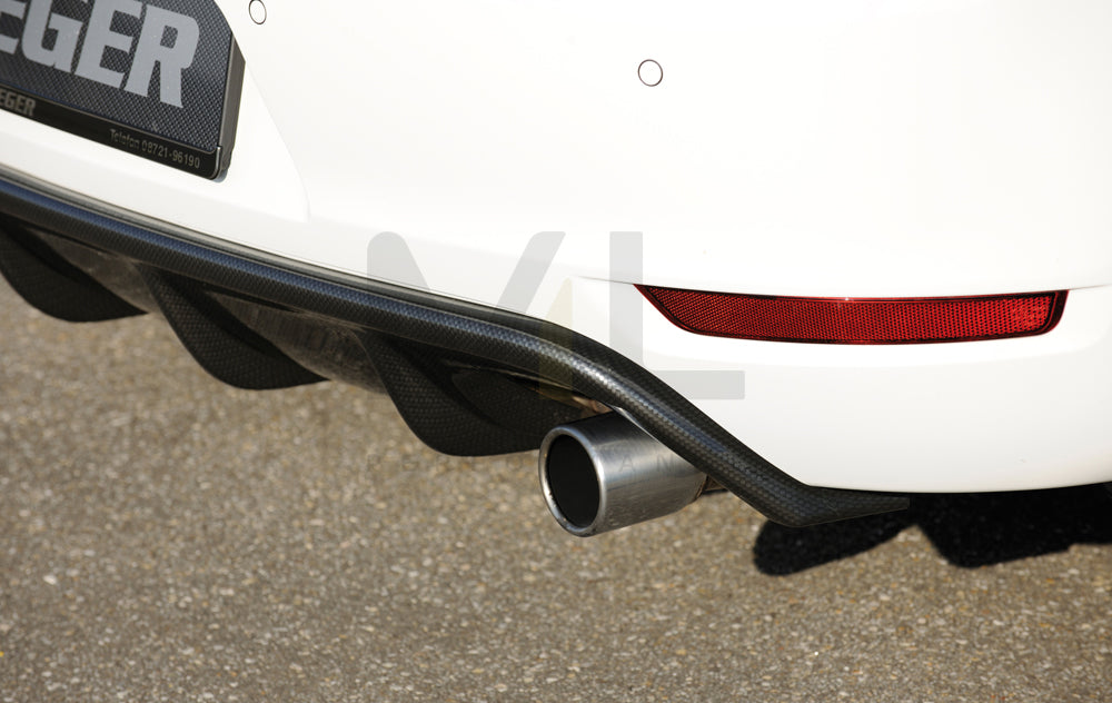 Rieger 00099811 VW Mk6 Golf GTI Rear Diffuser 2 | ML Performance UK Car Parts