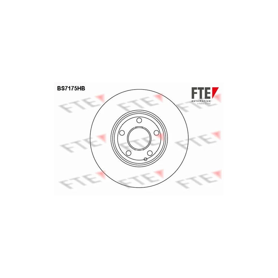 Fte BS7175HB Brake Disc Suitable For Mercedes-Benz E-Class | ML Performance UK Car Parts