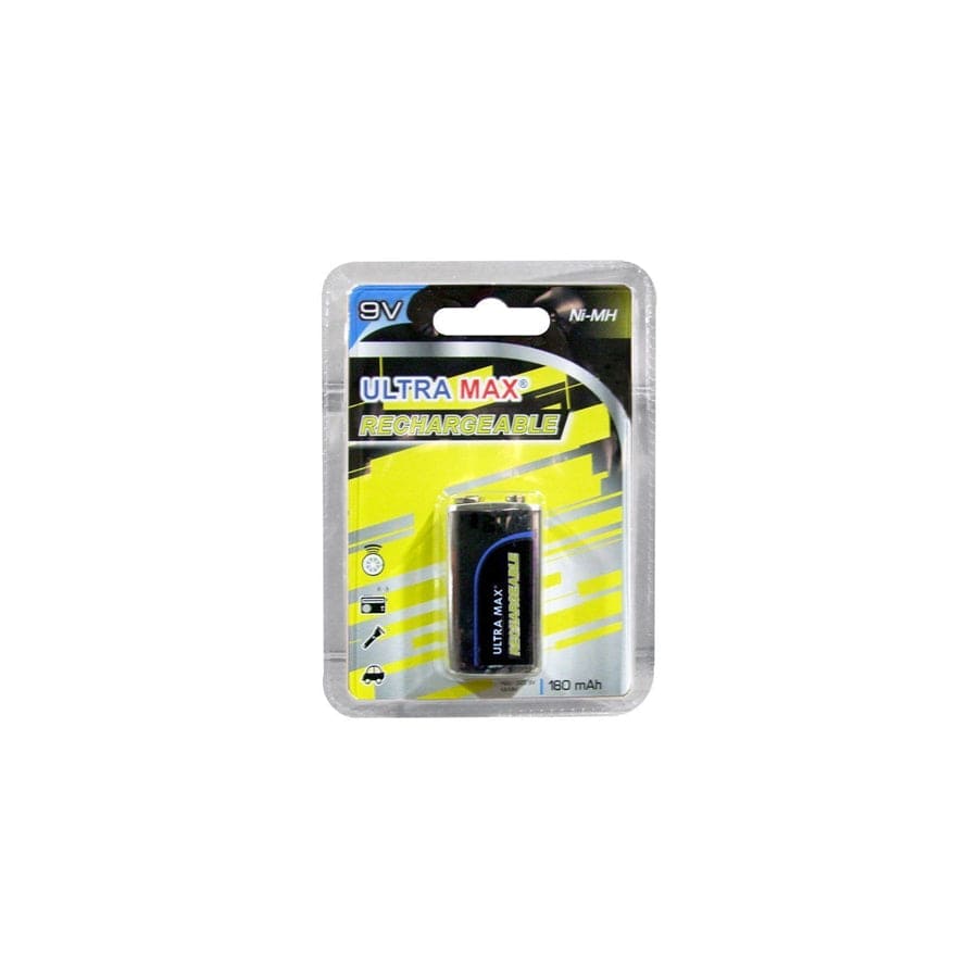 Ultramax Rechargeable 9V Size Battery | ML Performance Battery and Electrical Accessories