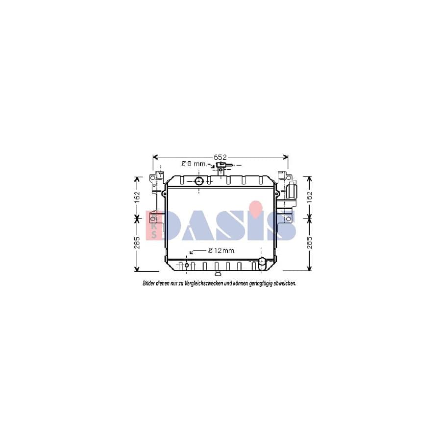 AKS Dasis 360450N Engine Radiator For Daihatsu Sportrak | ML Performance UK