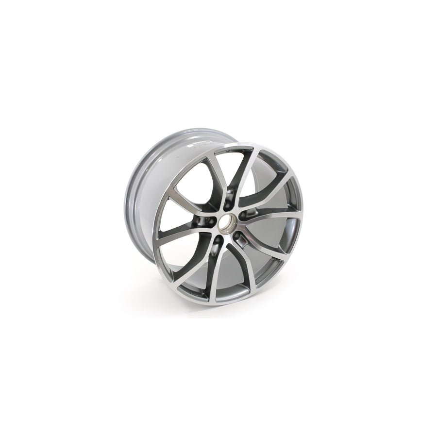 Genuine Porsche Front 21-Inch Exclusive Design Alloy Wheel In Platinum Silver Porsche 9Ya Cayenne | ML Performance UK Car Parts