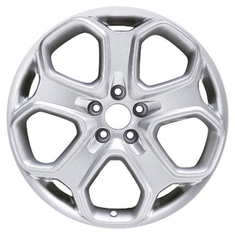 GENUINE FORD 2237317 x4 SET OF 4 FOCUS ALLOY WHEEL 18" 5-SPOKE Y DESIGN, SILVER, 2004 - 2010 | ML Performance UK