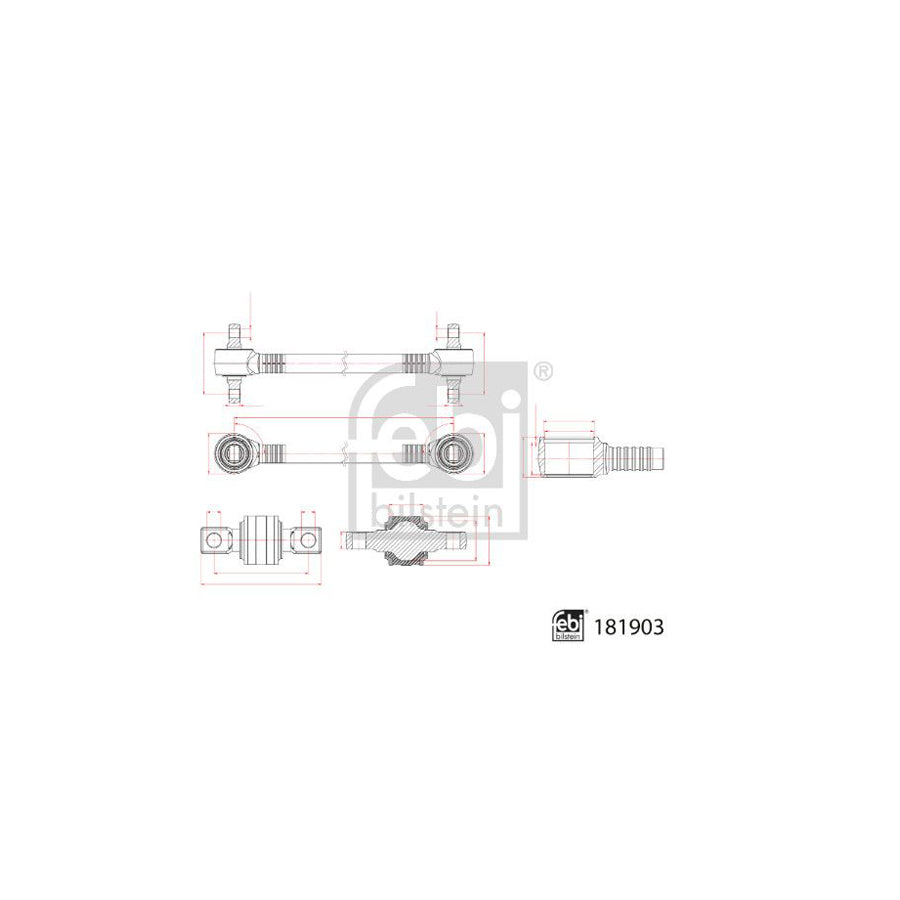 Febi Bilstein 181903 Suspension arm