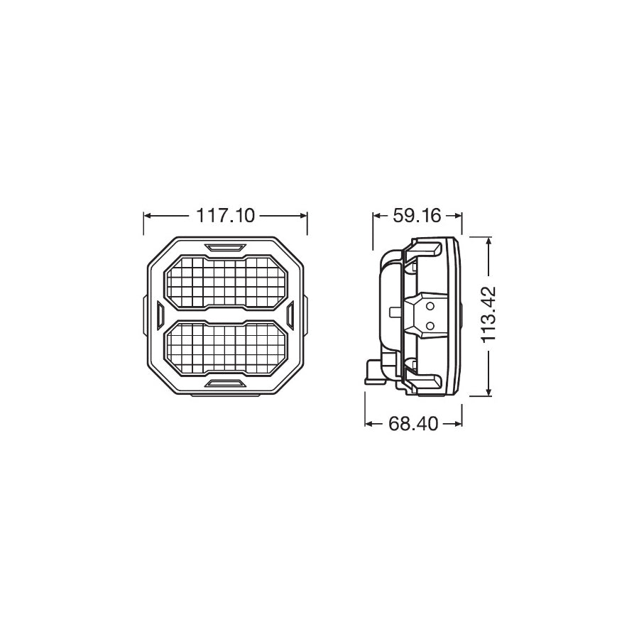 OSRAM LEDPWL 104-WD 10X1