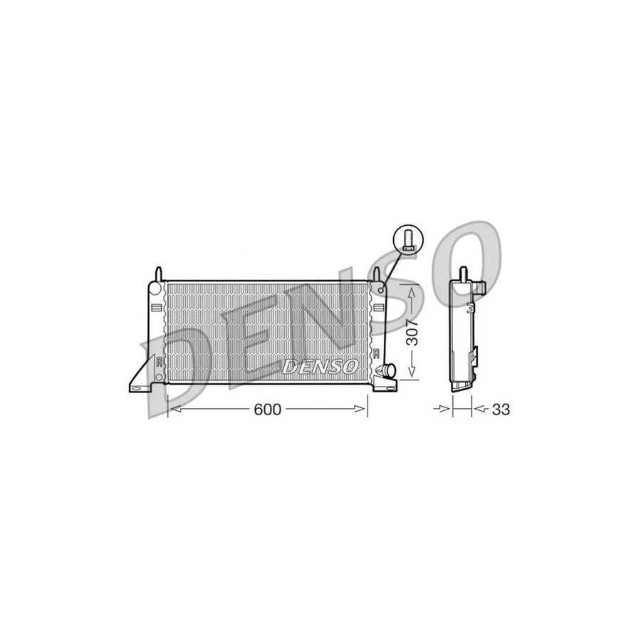 Denso DRM10020 Drm10020 Engine Radiator | ML Performance UK