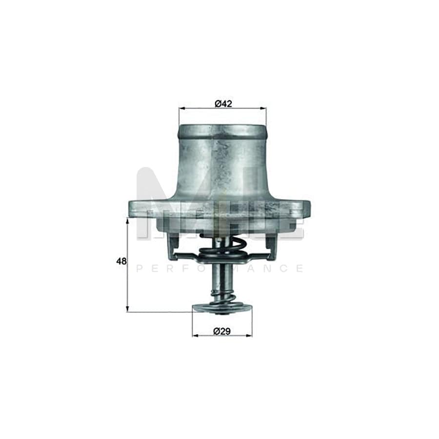 MAHLE ORIGINAL TI 124 88 Engine thermostat Opening Temperature: 88��C, without gasket / seal | ML Performance Car Parts