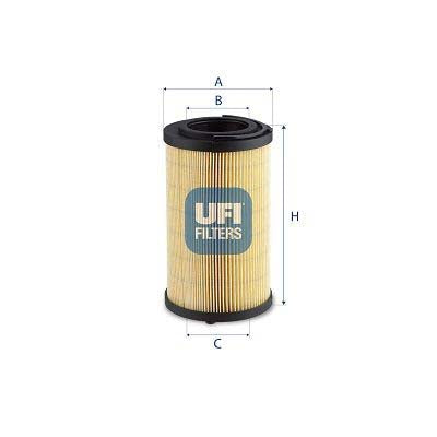 UFI 76.221.00 Filter, Operating Hydraulics